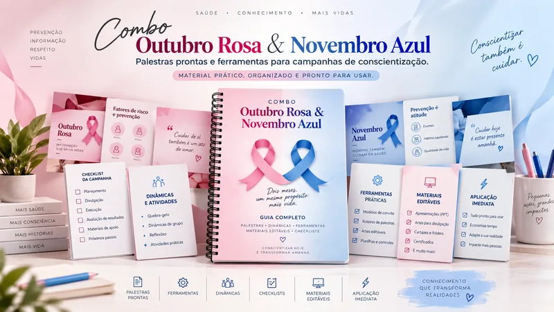 Outubro Rosa e Novembro Azul