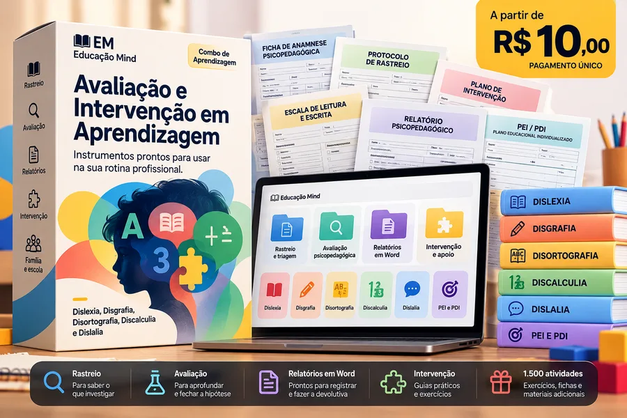 Avaliação e Intervenção em Aprendizagem