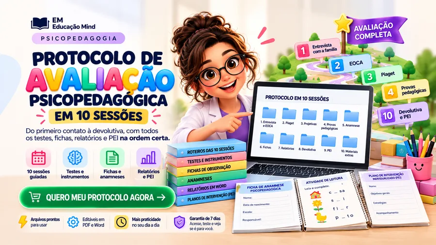 Protocolo de Avaliação Psicopedagógica