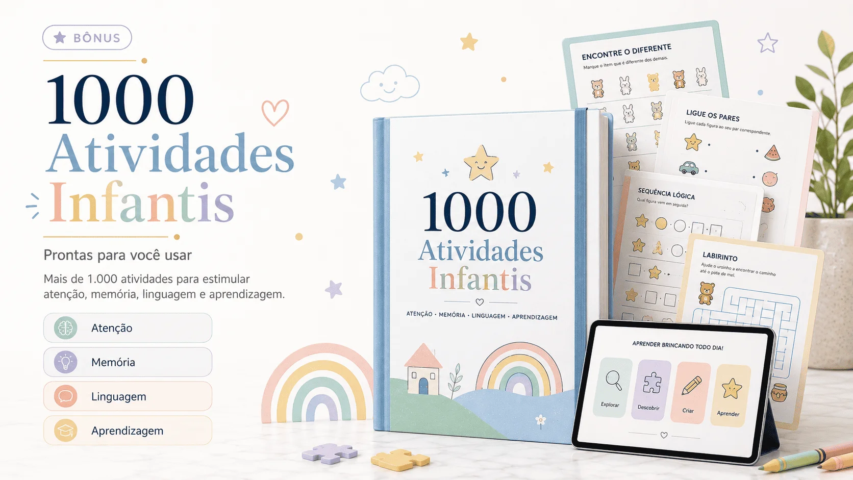 Bônus 1000 atividades infantis